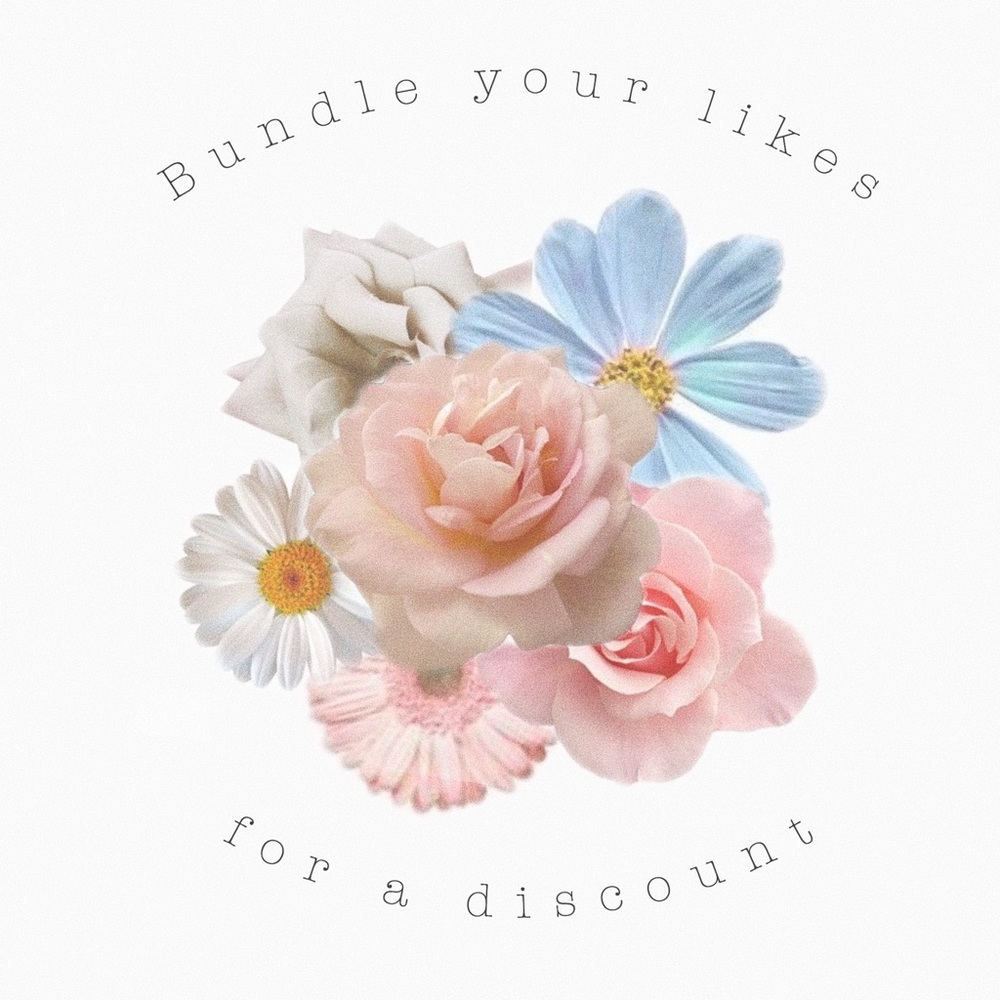 Get an amazing discount when you bundle your likes